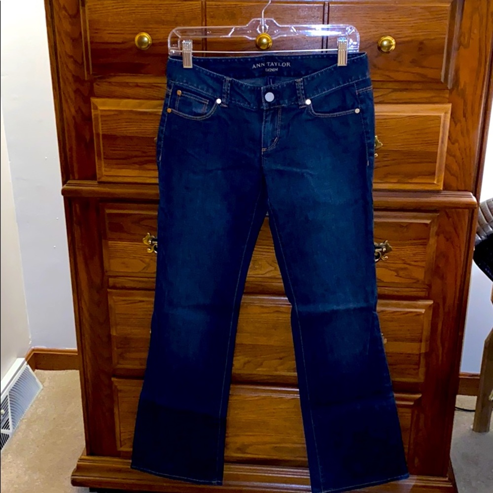 Ann Taylor Petite Modern Boot Jeans